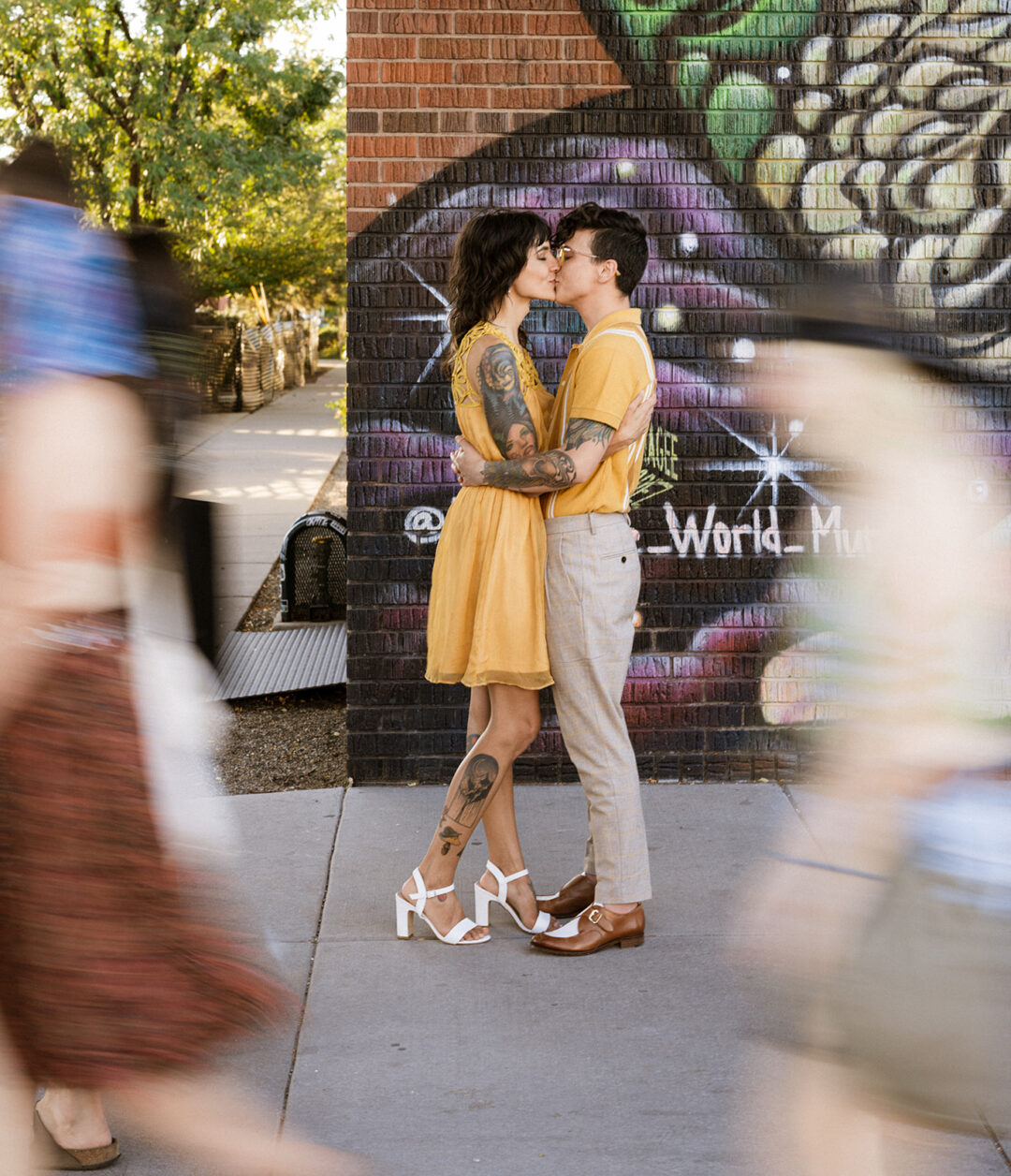 Burgundy + Brin’s Portrait Session