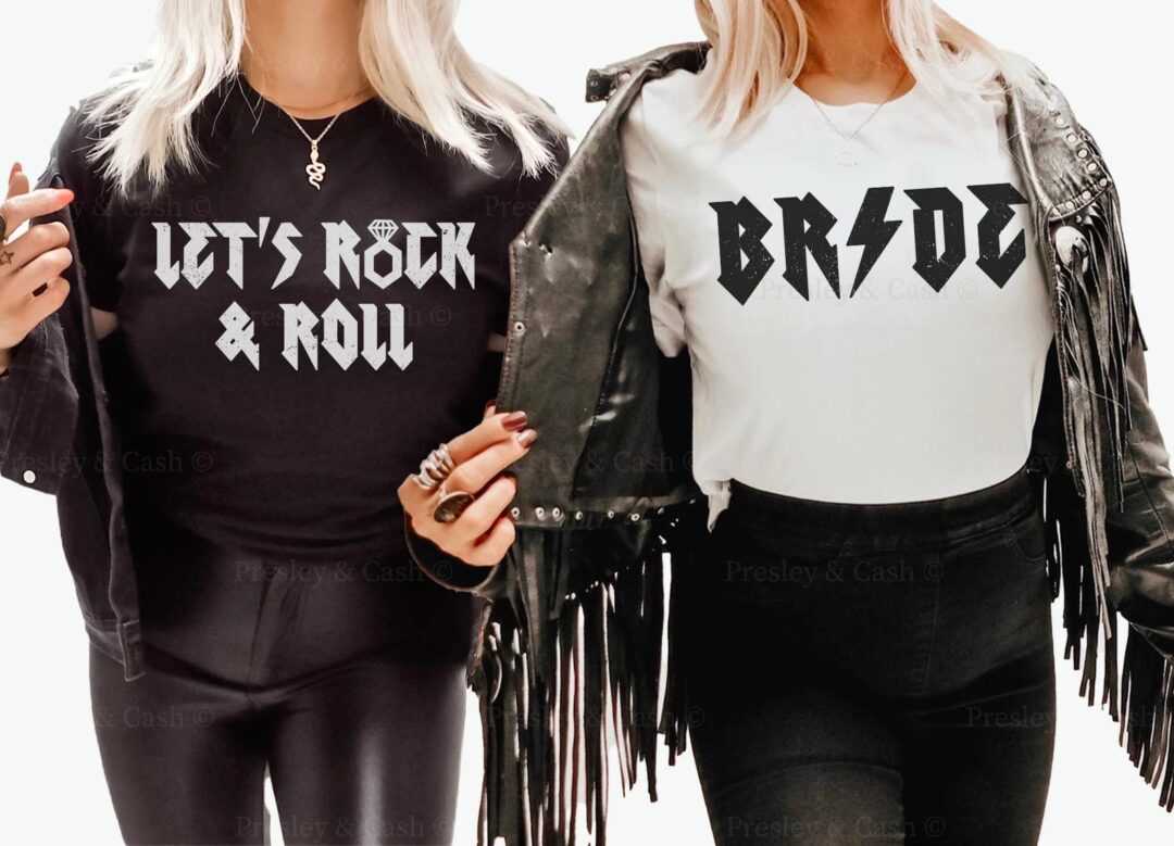 Rock And Roll Bride Shirt