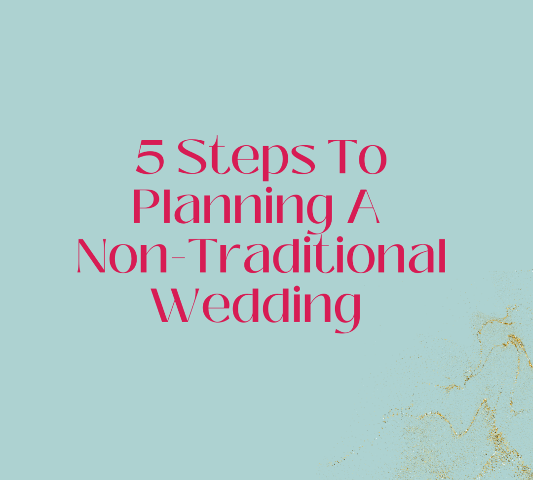 A guide to planning a non-traditional wedding