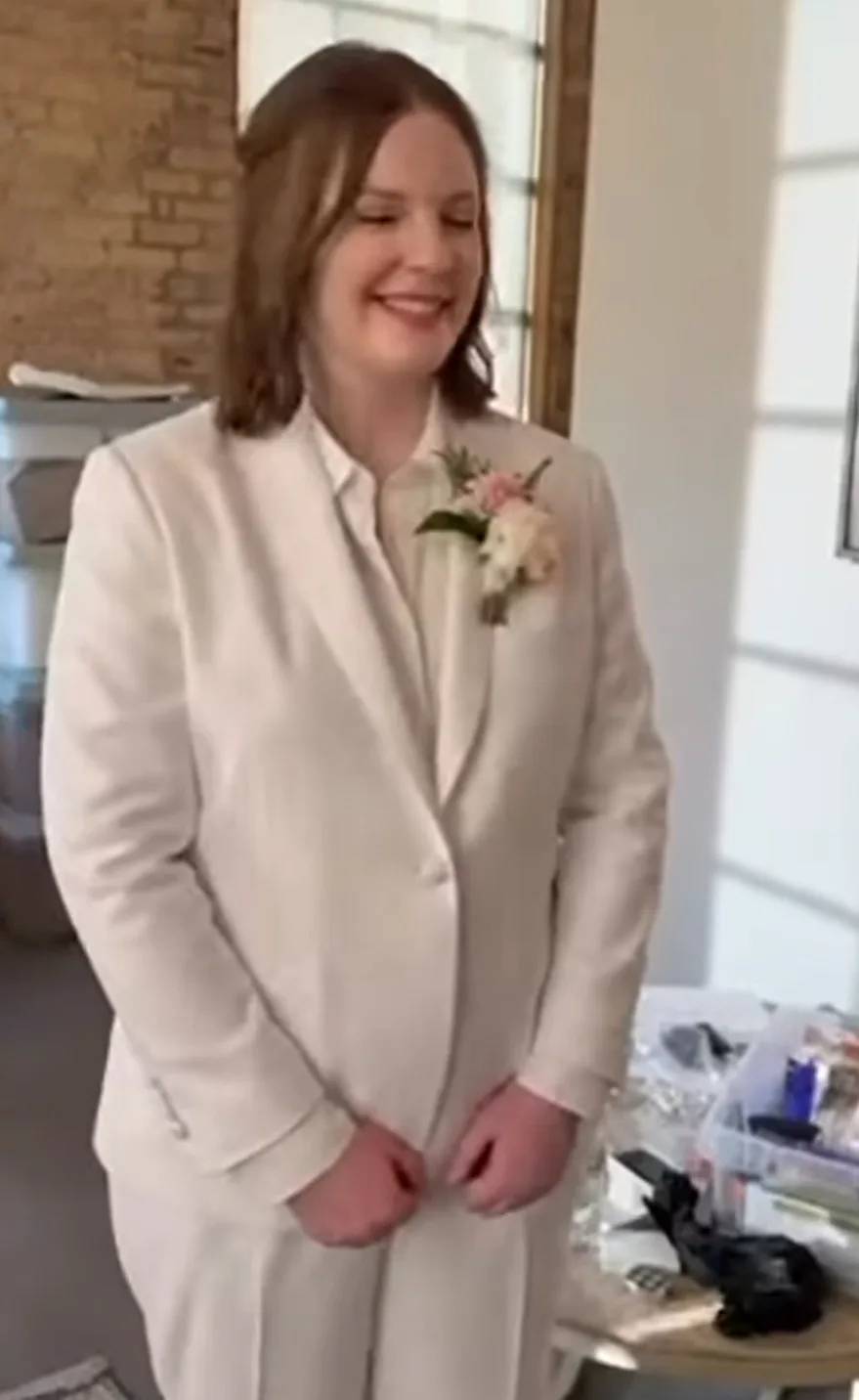 suitshop suits for lesbian brides on offbeat wed