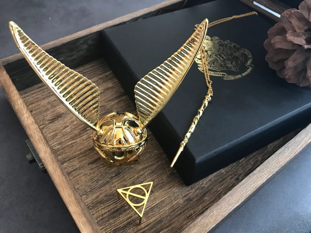 Golden Snitch Ring Box