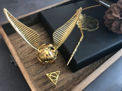 Golden Snitch Ring Box