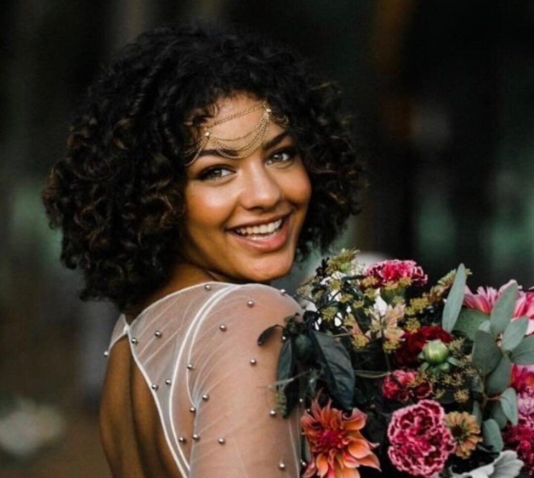 Bridal Hair Chain / Hair Necklace