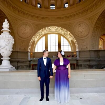 Ombre Maxi Infinity Dress