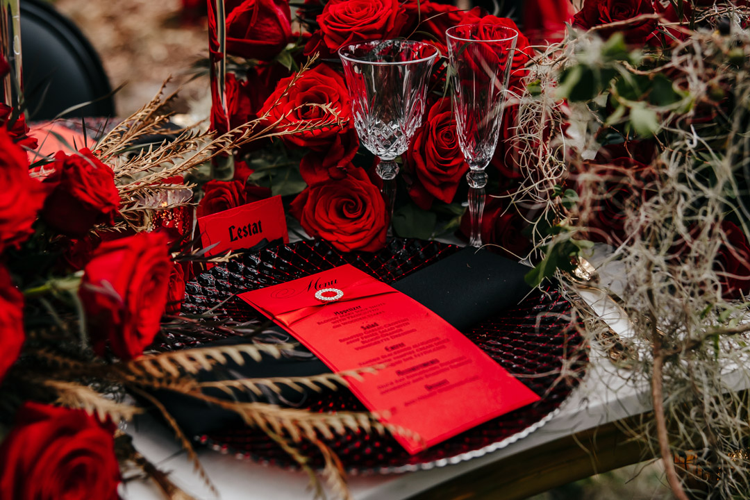 Sink your teeth into this vampire-themed polyamorous wedding inspiration 16 from Offbeat Wed (formerly Offbeat Bride) Interview With Vampire Polyamorous Wedding Koontz Photography17 alternative wedding ideas from Offbeat Wed (formerly Offbeat Bride)