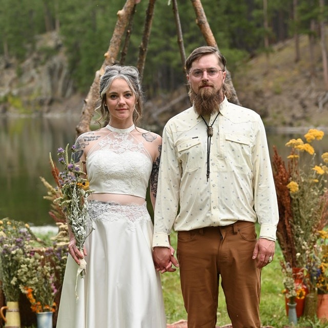 Lacemarry 2-piece wedding dress