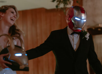 Long Island New York Cosplay Iron Man Loki Wedding