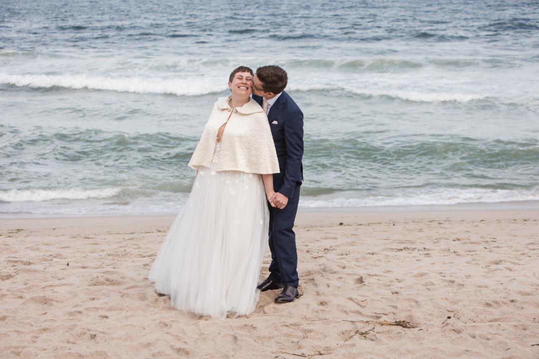 Rainy Seaside Wedding Bess and Eric 20