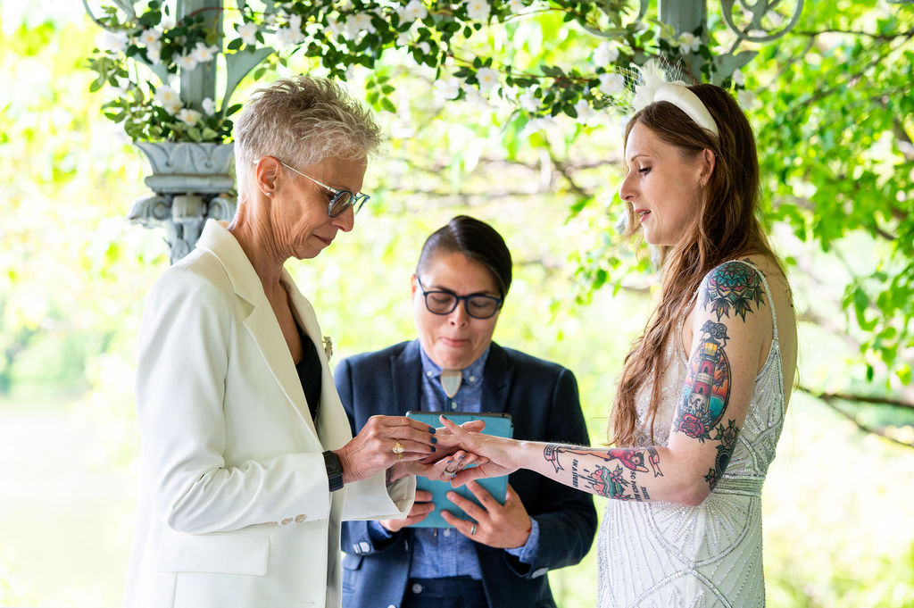 StarTrek lesbian microwedding centralpark 17