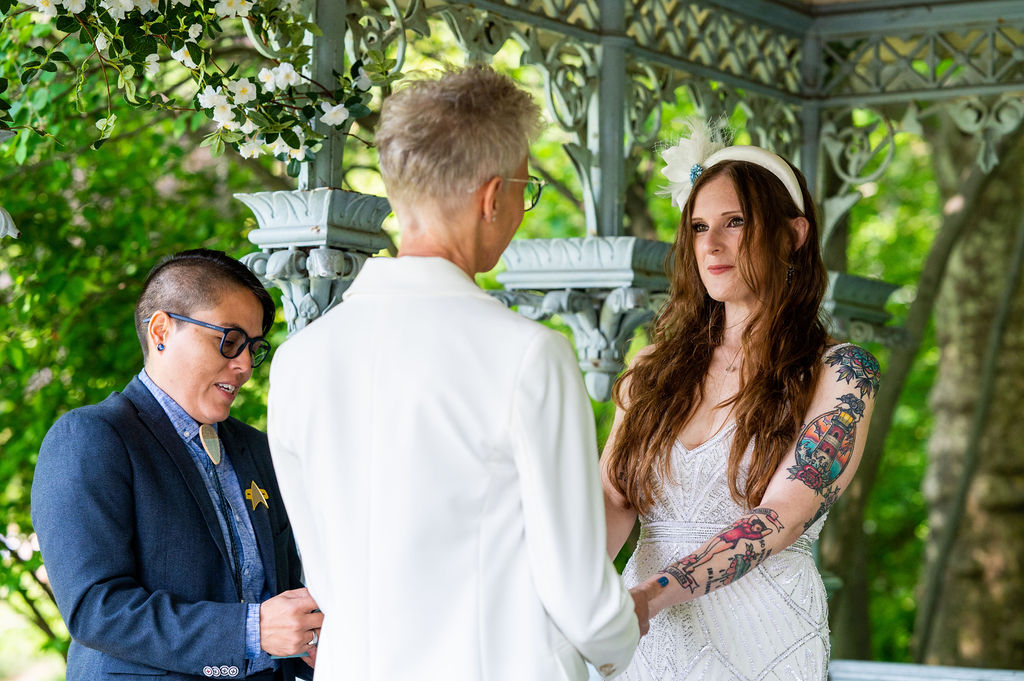 StarTrek lesbian microwedding centralpark 6