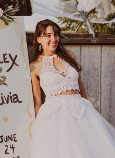 Crochet Wedding Top