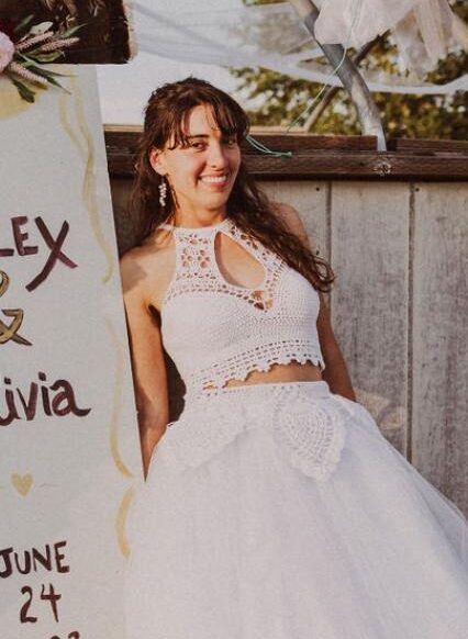 Crochet Wedding Top