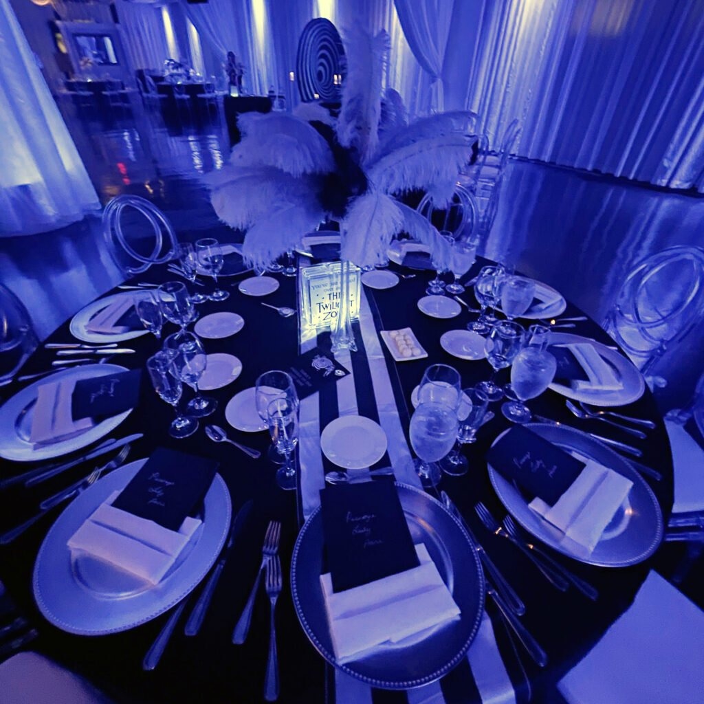 sci fi wedding black wedding dress maximillian shoots miami table