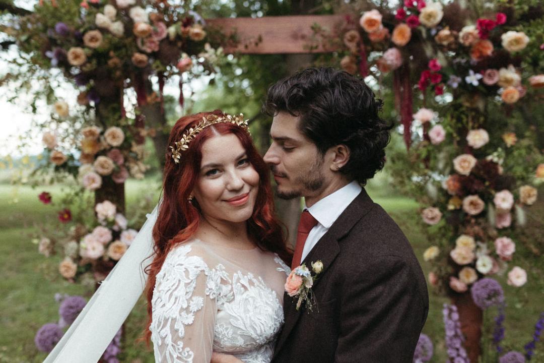 A woodland fairy wedding theme inspired by Lord of the Rings