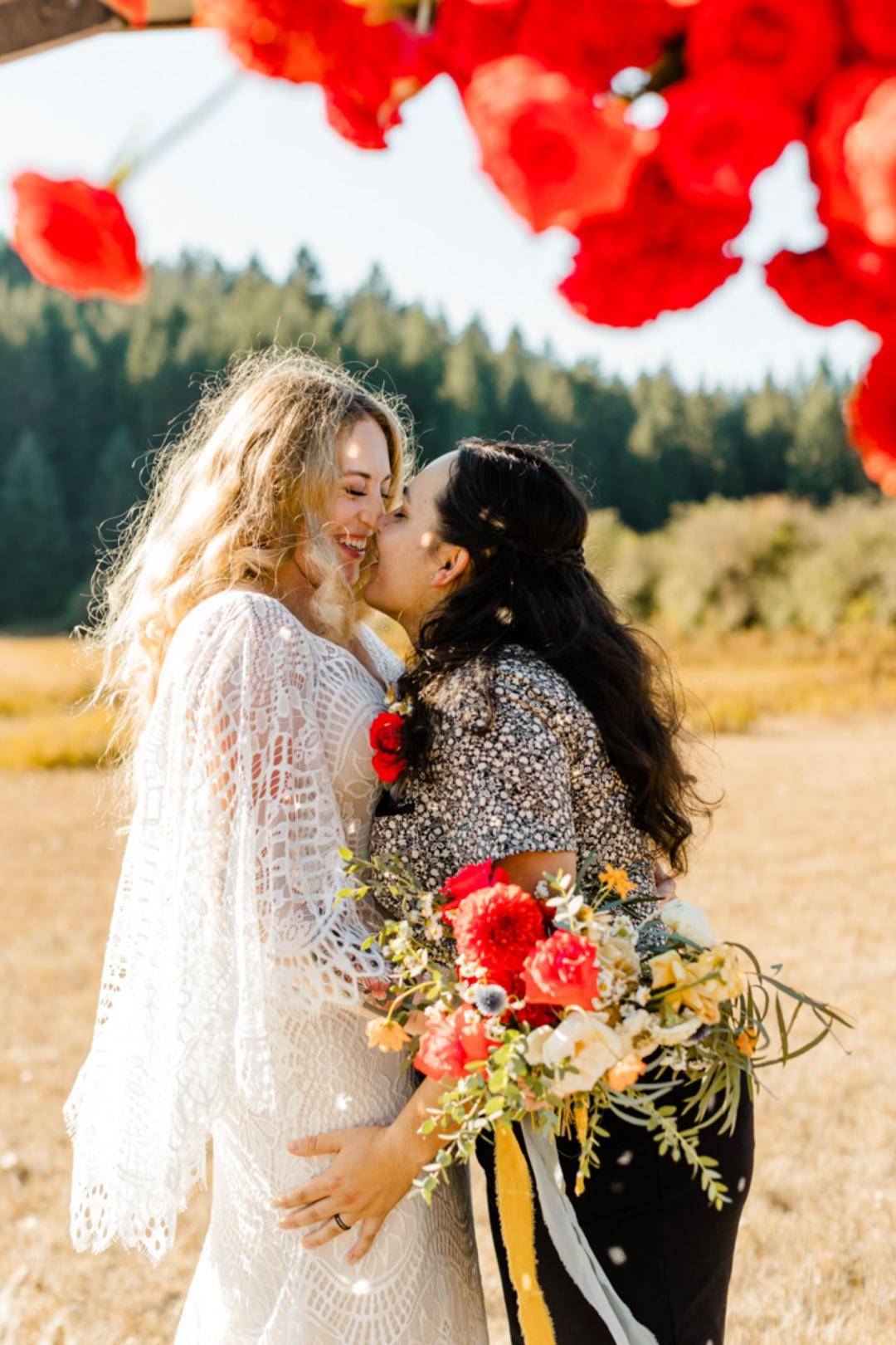 queer retro hippie wedding TMinspired Photography15