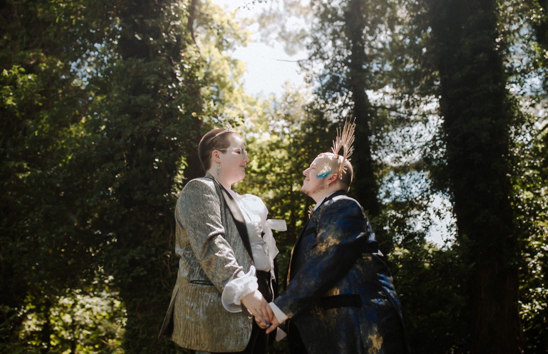 space astrology themed wedding 17