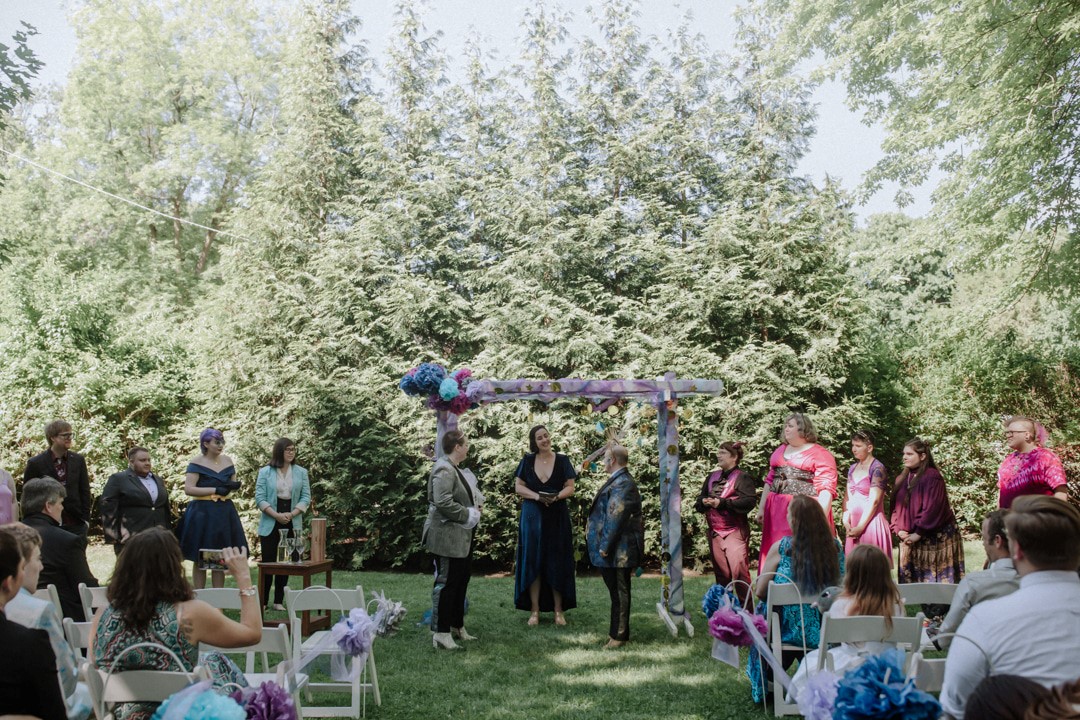 space astrology themed wedding 33