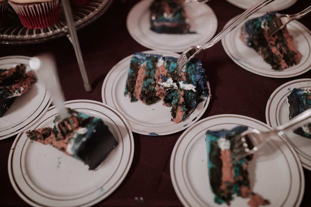 space astrology themed wedding 46