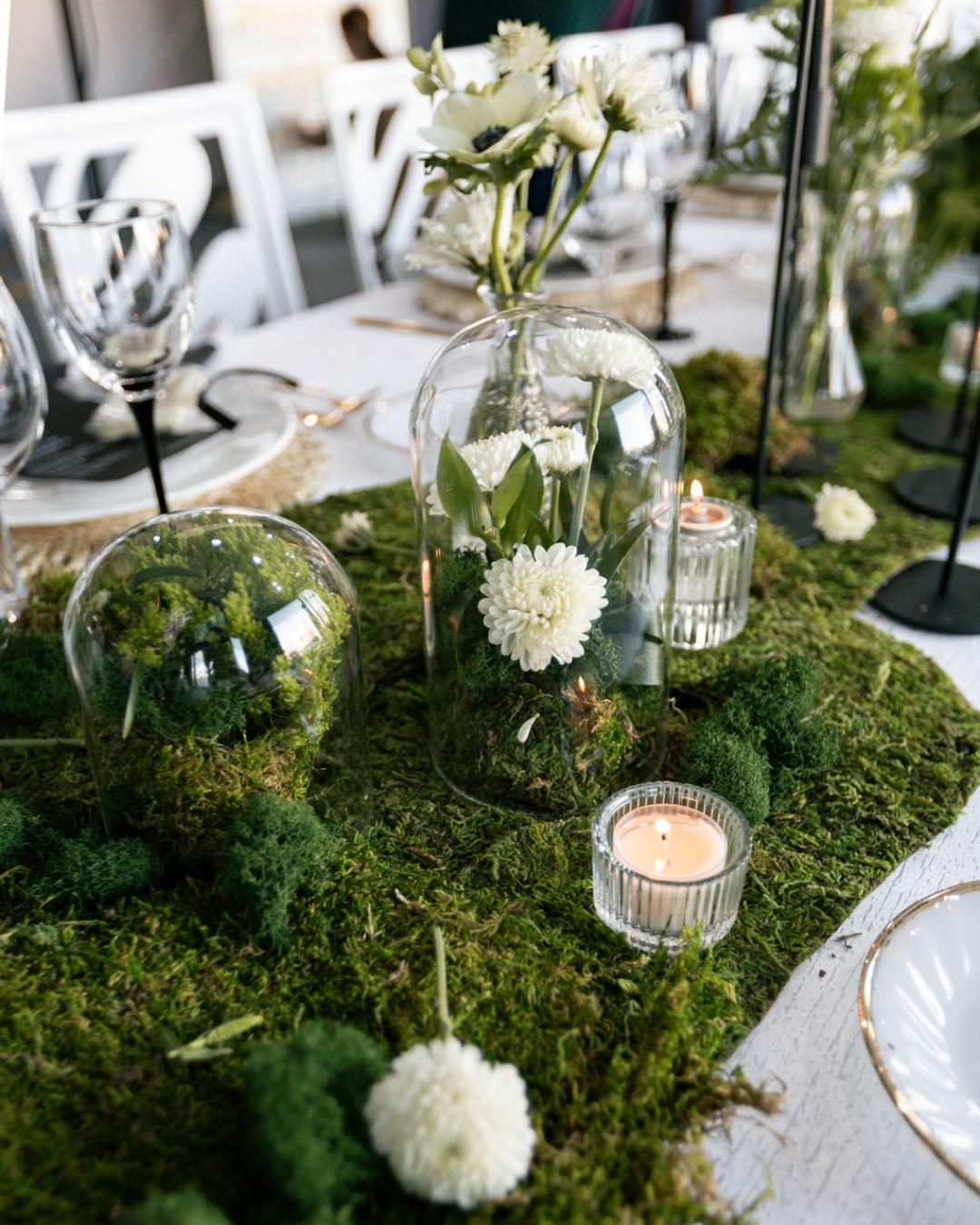 black and white rehearsal dinner Veronica Rose Planning6 - This black and white wedding rehearsal dinner inspo went hard black and white rehearsal dinner Veronica Rose Planning6
