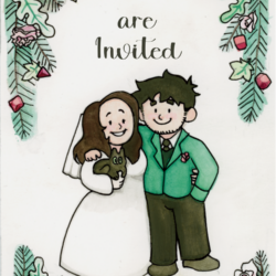 Queer Woodland Dungeons and Dragons Camping Trip Wedding on Offbeat Wed 1