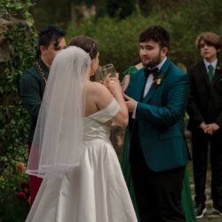 Queer Woodland Dungeons and Dragons Camping Trip Wedding on Offbeat Wed 18