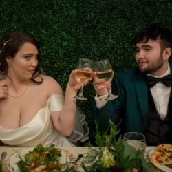 Queer Woodland Dungeons and Dragons Camping Trip Wedding on Offbeat Wed 30