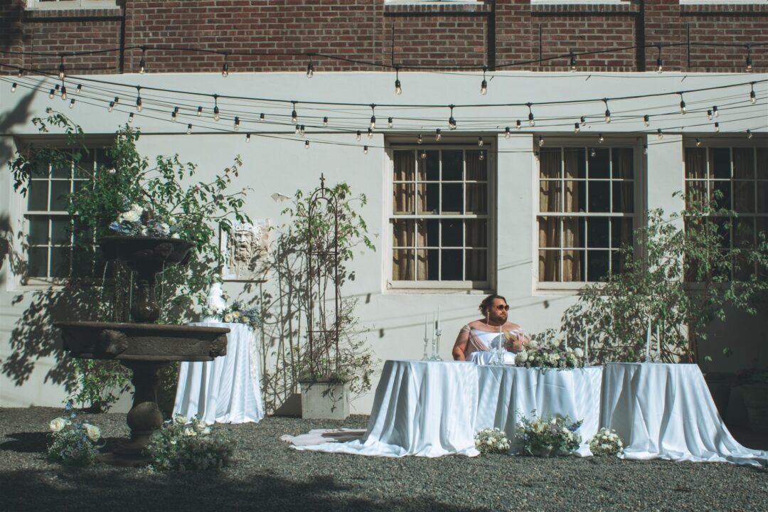 Big fat gender non conforming bridal representation on Offbeat Wed 41