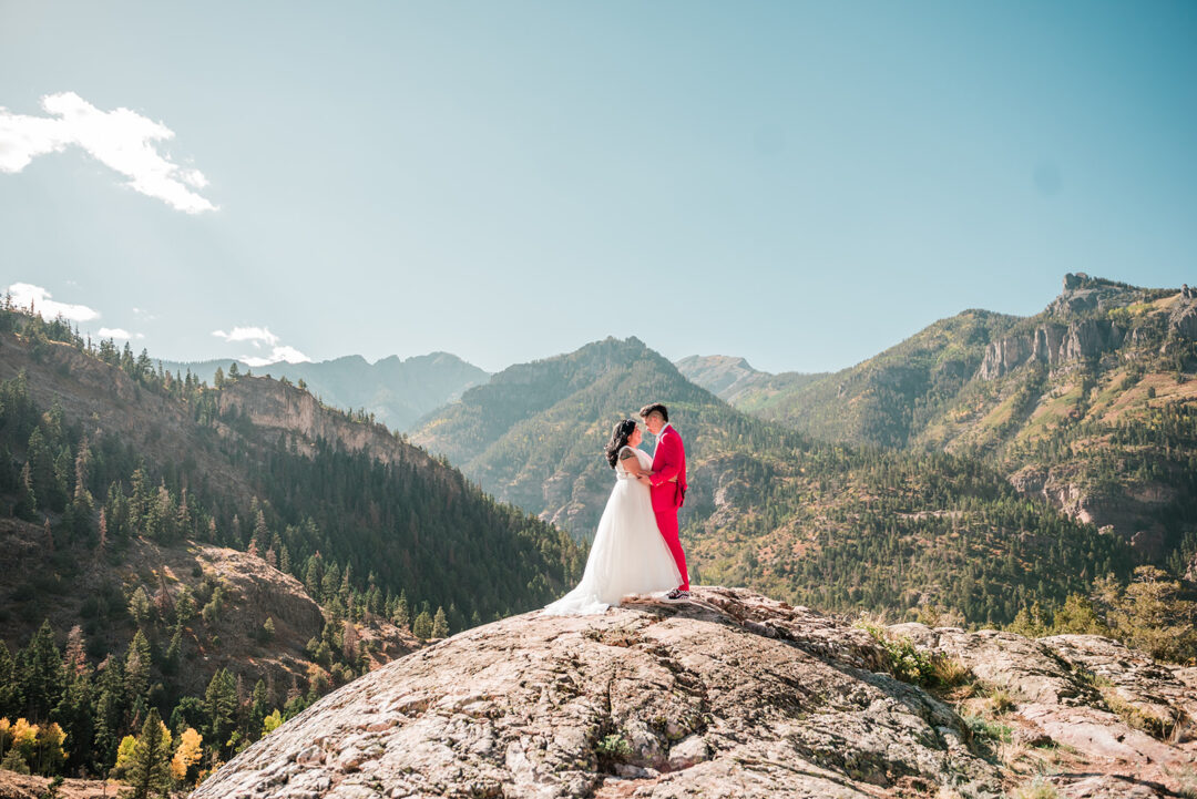 Queer colorado elopement on Offbeat Wed 15