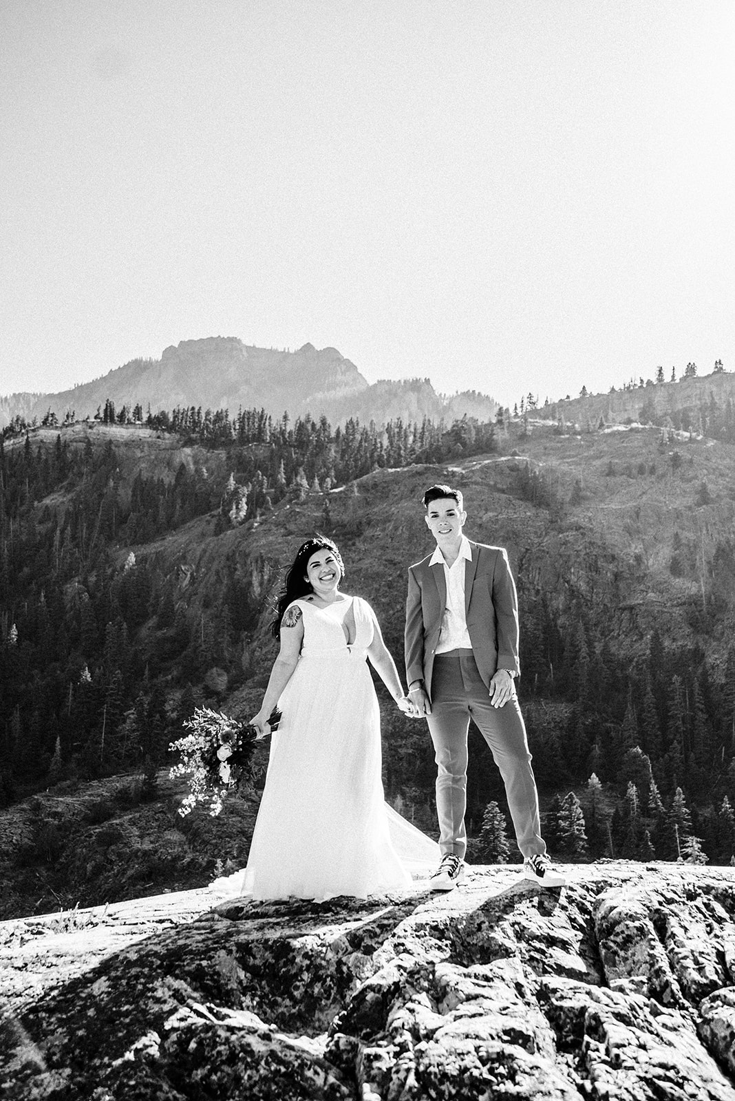 Queer colorado elopement on Offbeat Wed 16