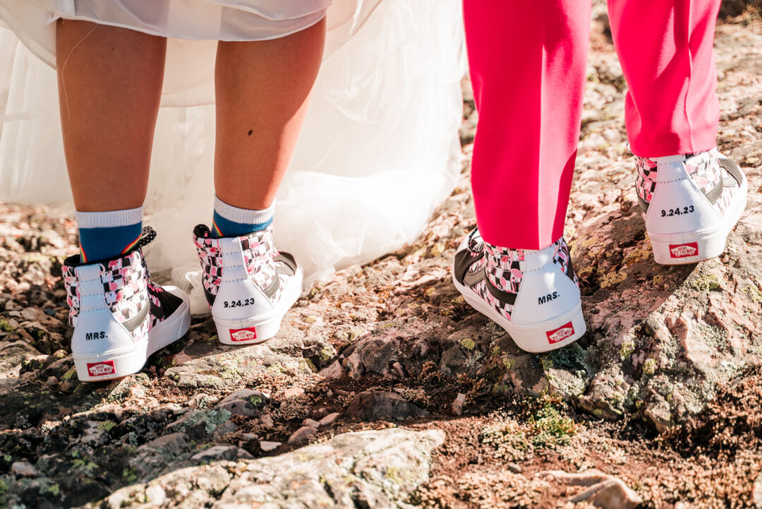 Queer colorado elopement on Offbeat Wed 19