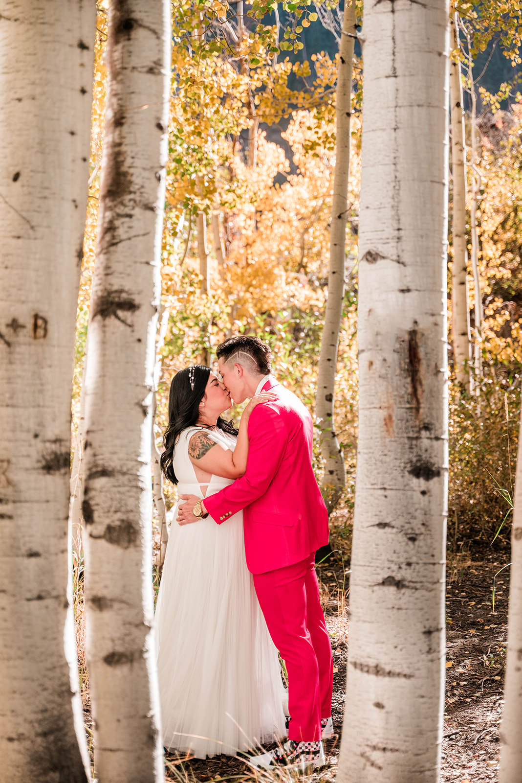 Queer colorado elopement on Offbeat Wed 22