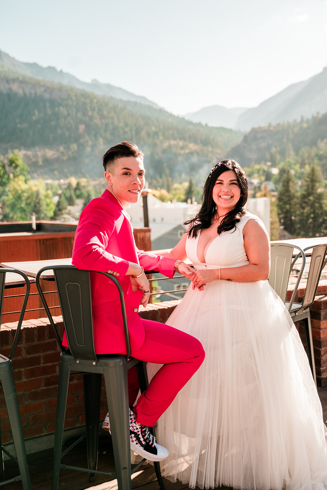 Queer colorado elopement on Offbeat Wed 27