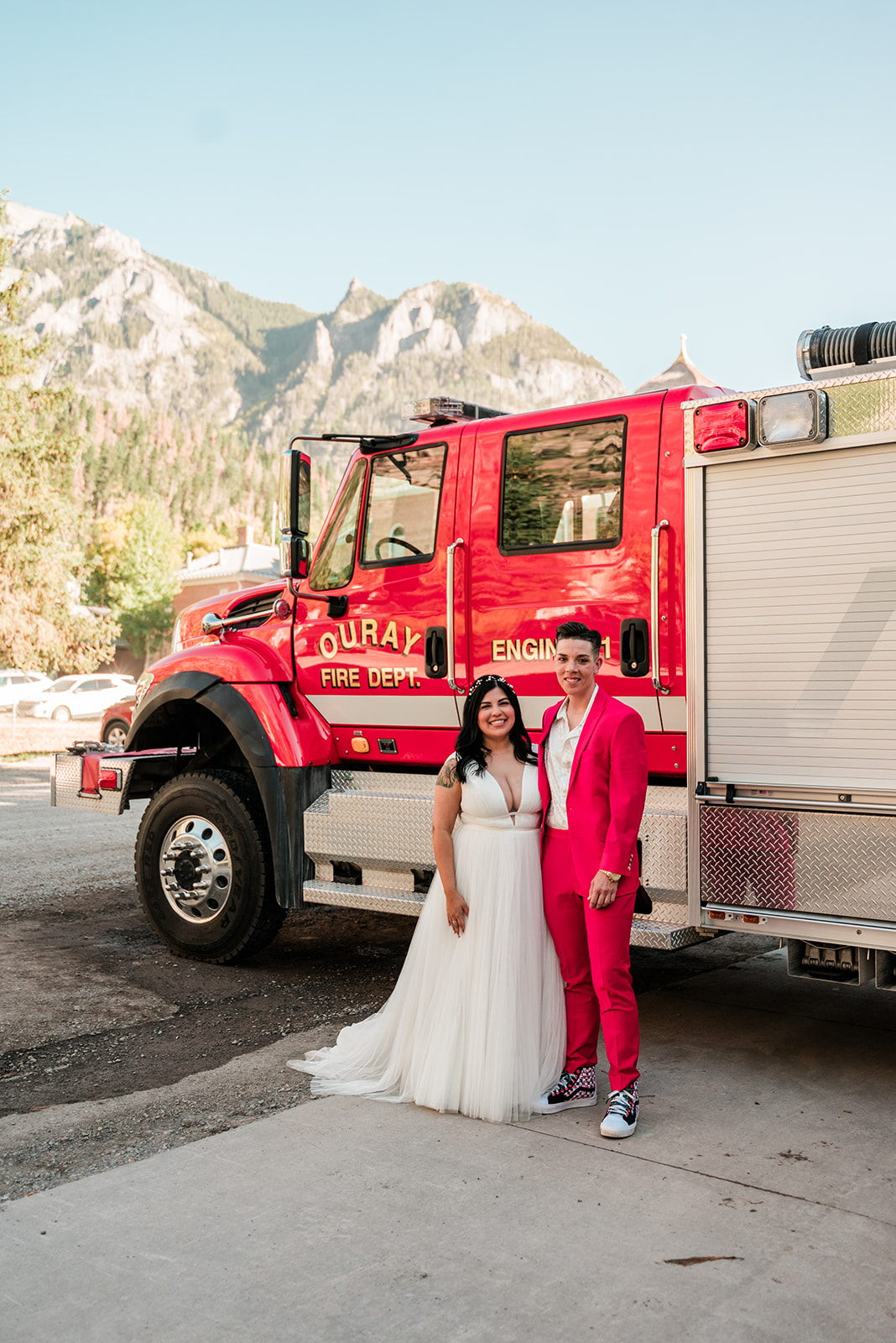 Queer colorado elopement on Offbeat Wed 29