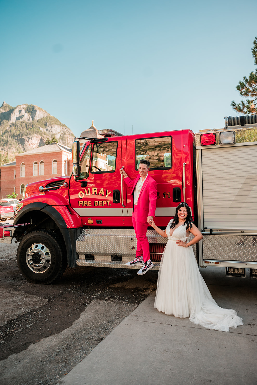 Queer colorado elopement on Offbeat Wed 30