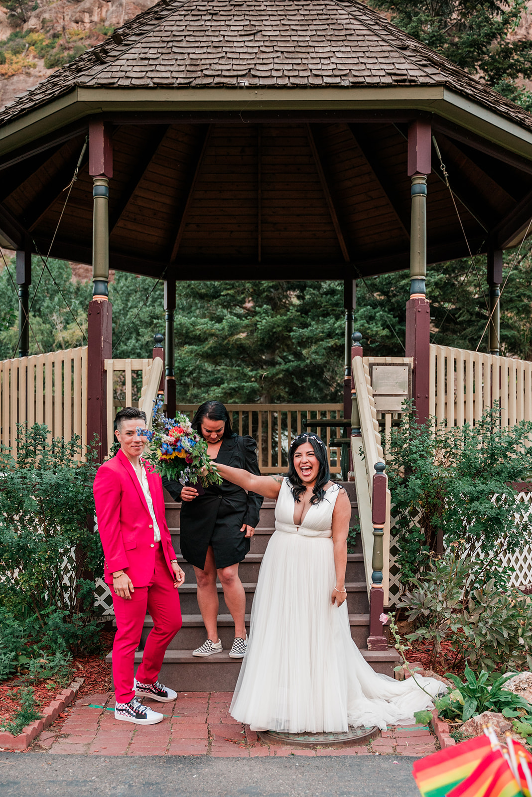 Queer colorado elopement on Offbeat Wed 39