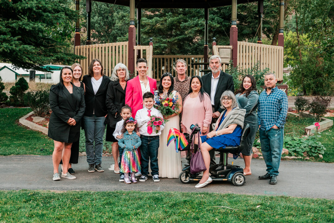Queer colorado elopement on Offbeat Wed 40