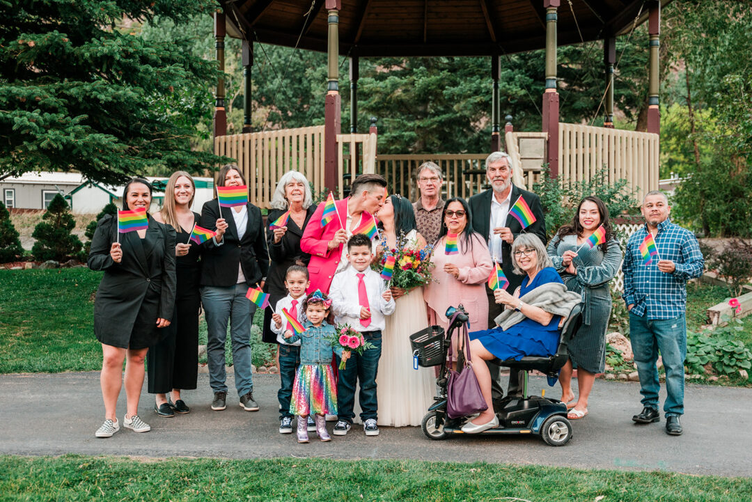 Queer colorado elopement on Offbeat Wed 41