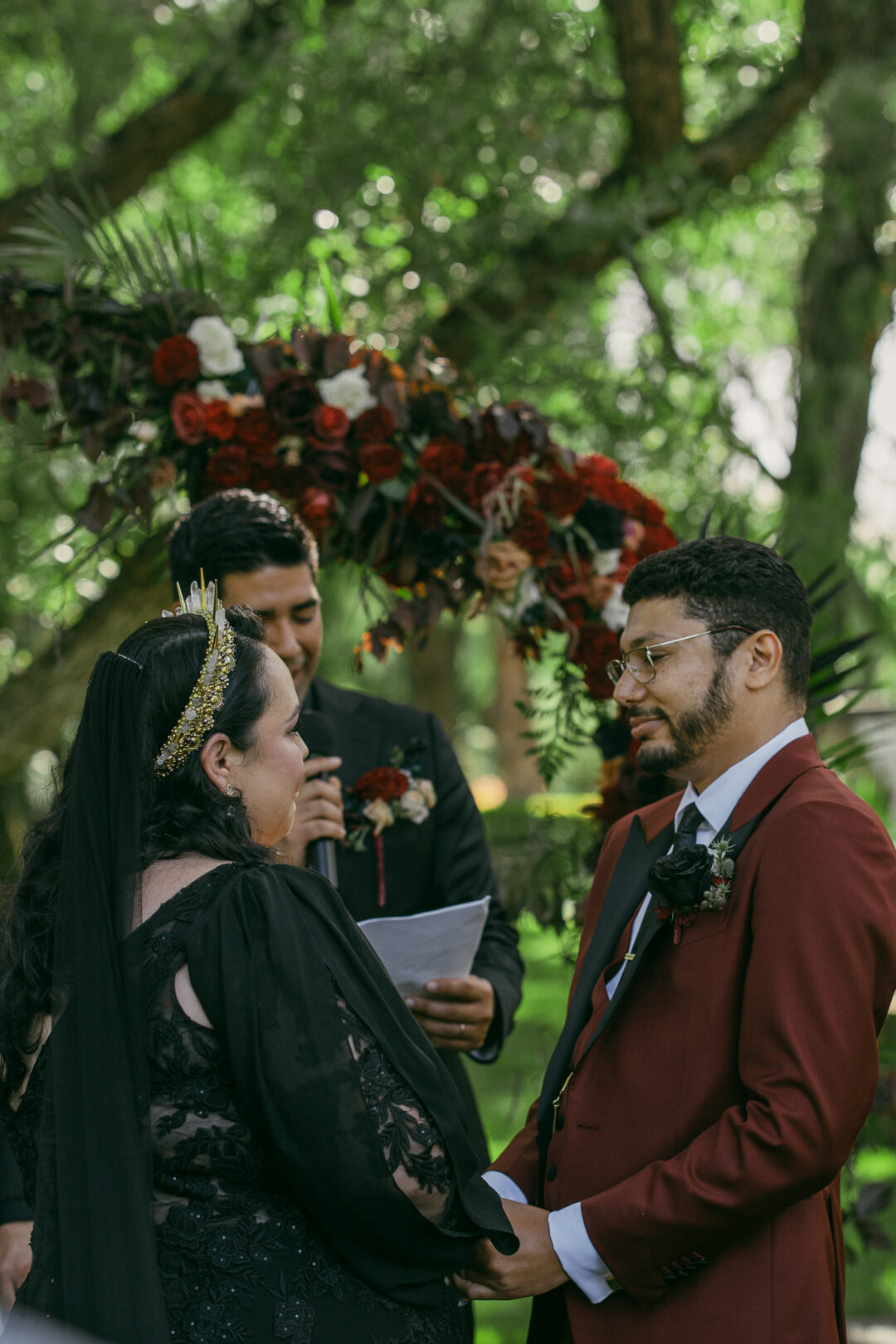 goth winery wedding 25 - Bold bilingual goth winery wedding with Mariachi flair goth winery wedding 25
