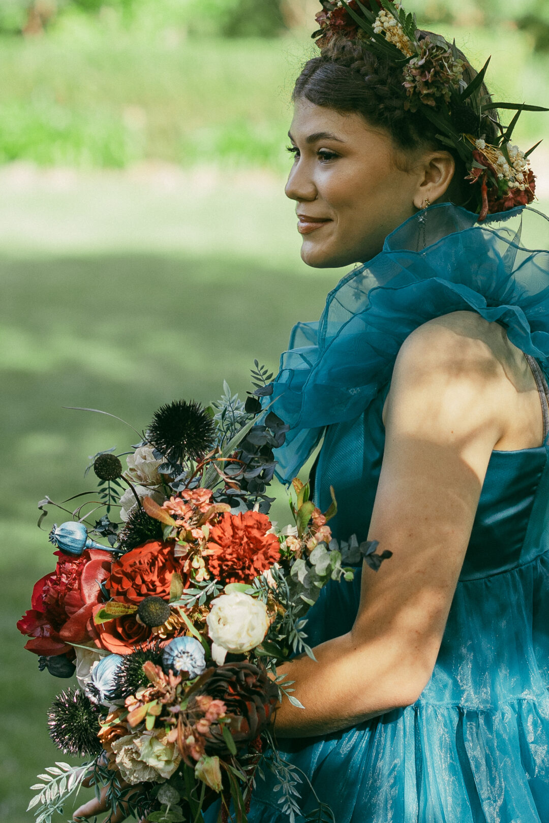 goth winery wedding 26 - Bold bilingual goth winery wedding with Mariachi flair goth winery wedding 26