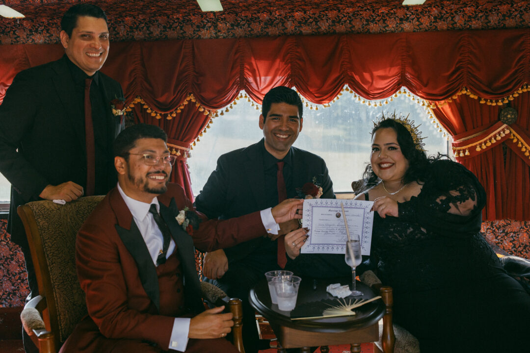 goth winery wedding 31 - Bold bilingual goth winery wedding with Mariachi flair goth winery wedding 31