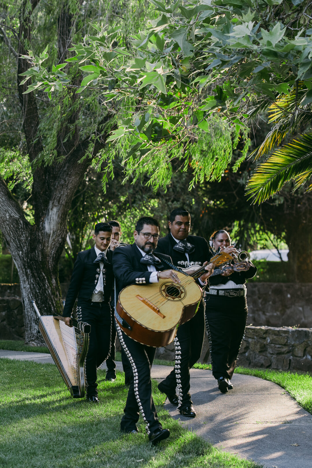 goth winery wedding 35 - Bold bilingual goth winery wedding with Mariachi flair goth winery wedding 35