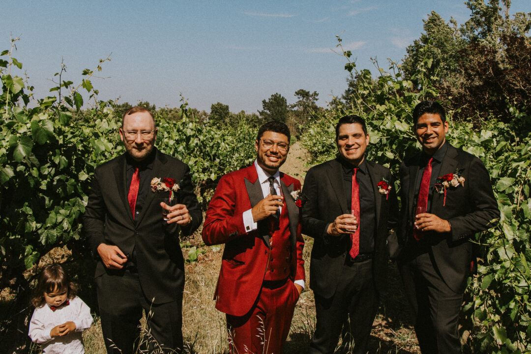 goth winery wedding 5 - Bold bilingual goth winery wedding with Mariachi flair goth winery wedding 5