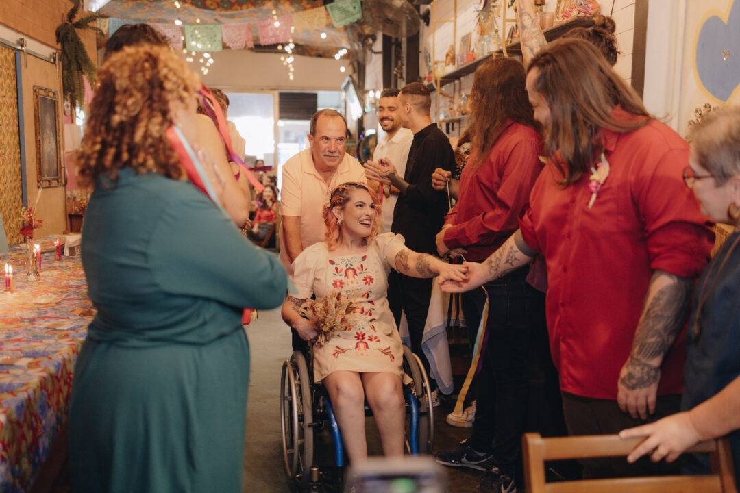 Brazillian wheelchair wedding on Offbeat Wed 16 1