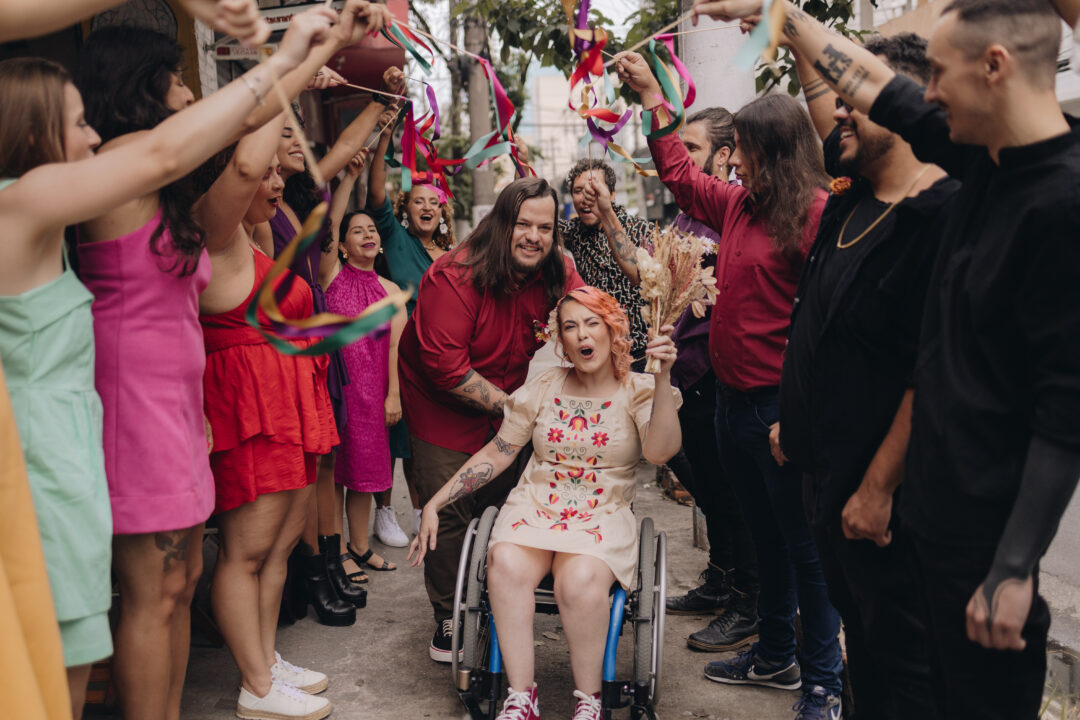 Brazillian wheelchair wedding on Offbeat Wed 36