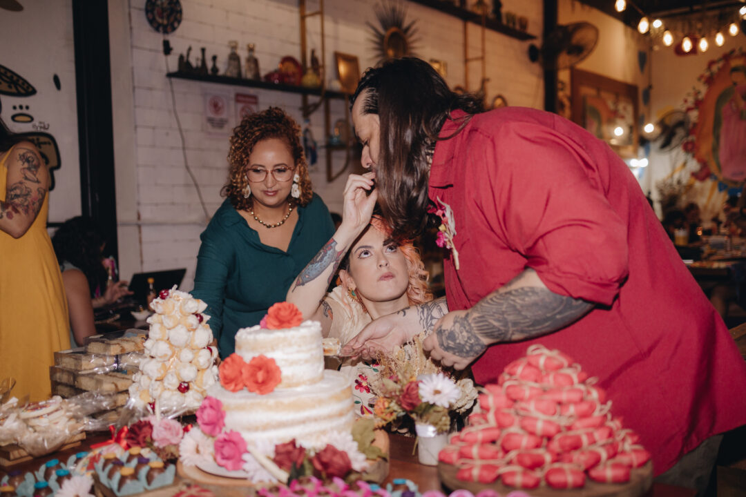 Brazillian wheelchair wedding on Offbeat Wed 75