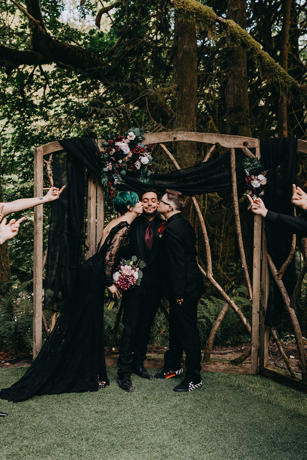 queer goth forest rave wedding 2