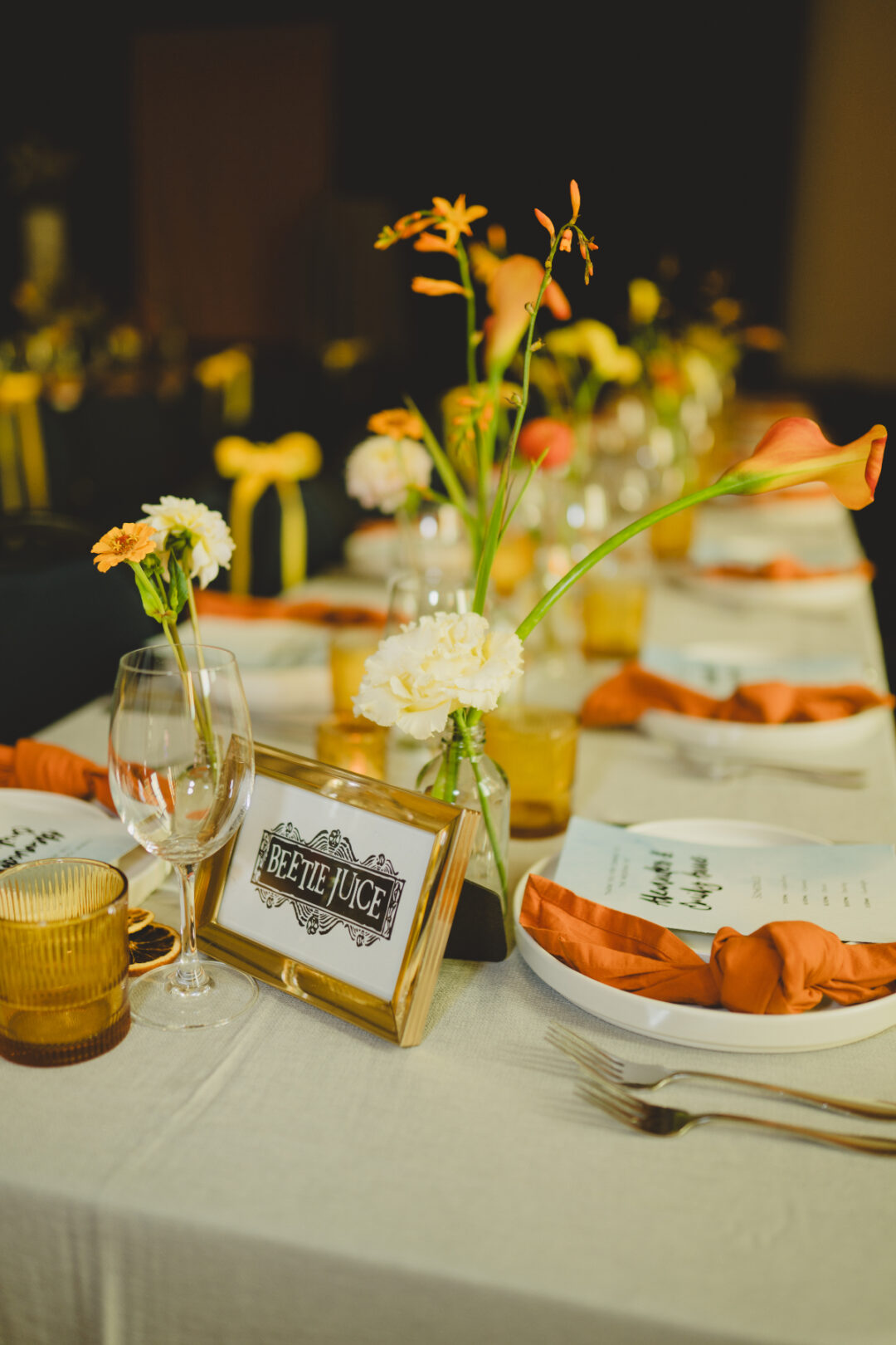 citrus wedding theme 18