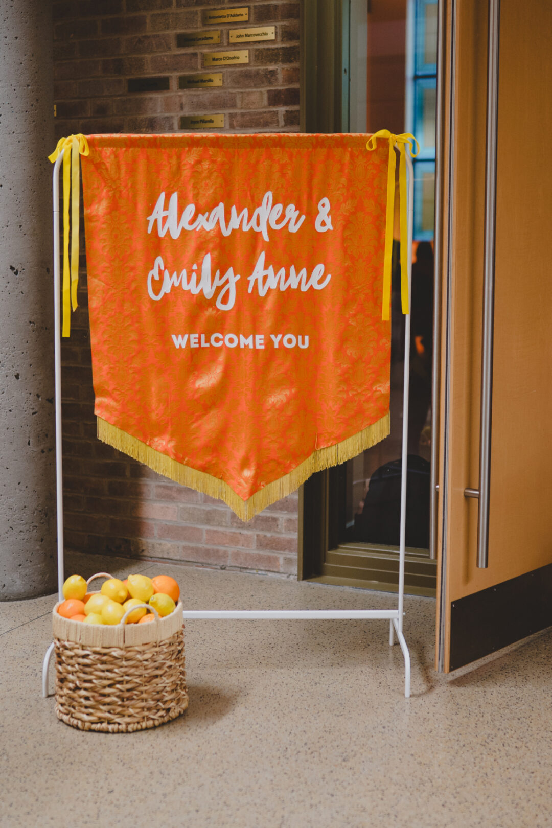 citrus wedding theme 3