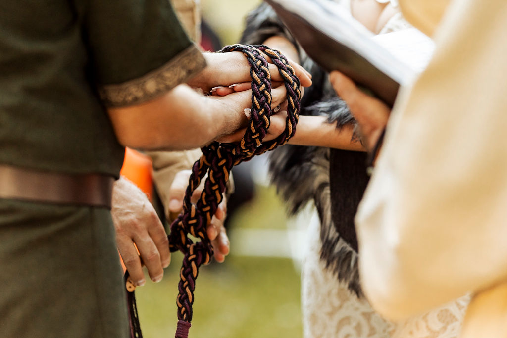 Pagan Halloween Viking Wedding on Offbeat Wed 32