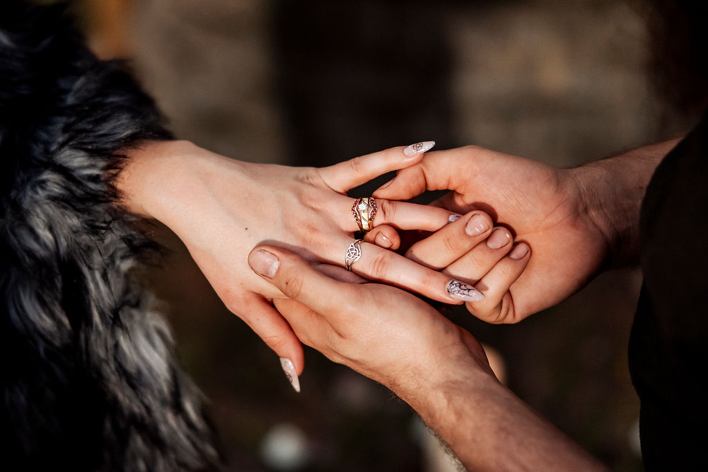 Pagan Halloween Viking Wedding on Offbeat Wed 40